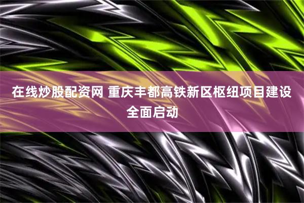 在线炒股配资网 重庆丰都高铁新区枢纽项目建设全面启动