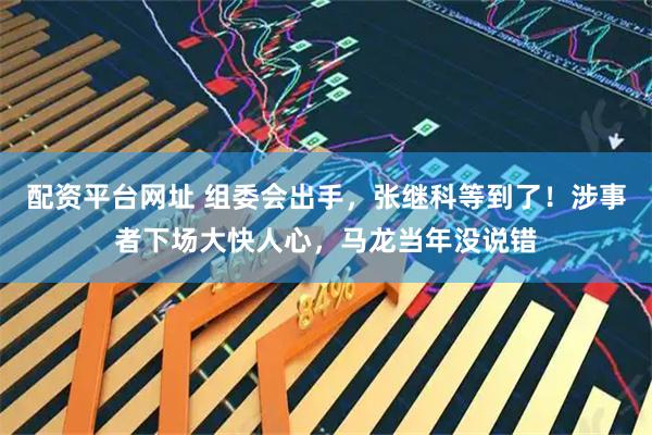 配资平台网址 组委会出手,张继科等到了!涉事者下场大快人心,马龙当年没说错